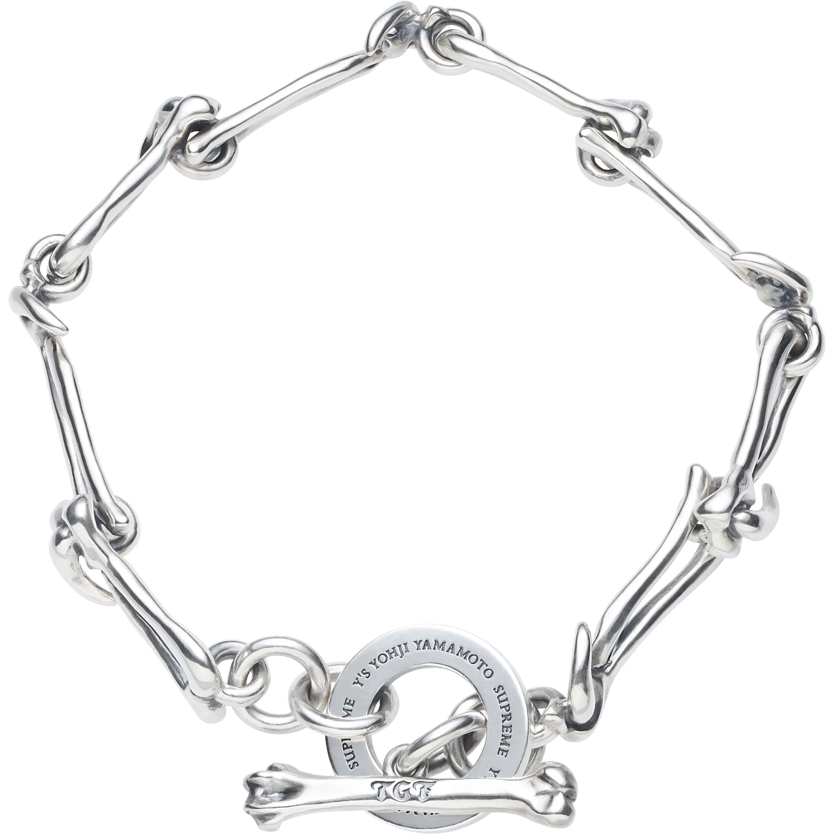 Supreme®/Y’s Silver Bracelet